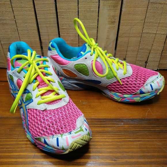 Asics Shoes - Asics Gel Noosa Reflecive Glow in the Dark Tri 7 Lace Up Sneakers Size 6.5